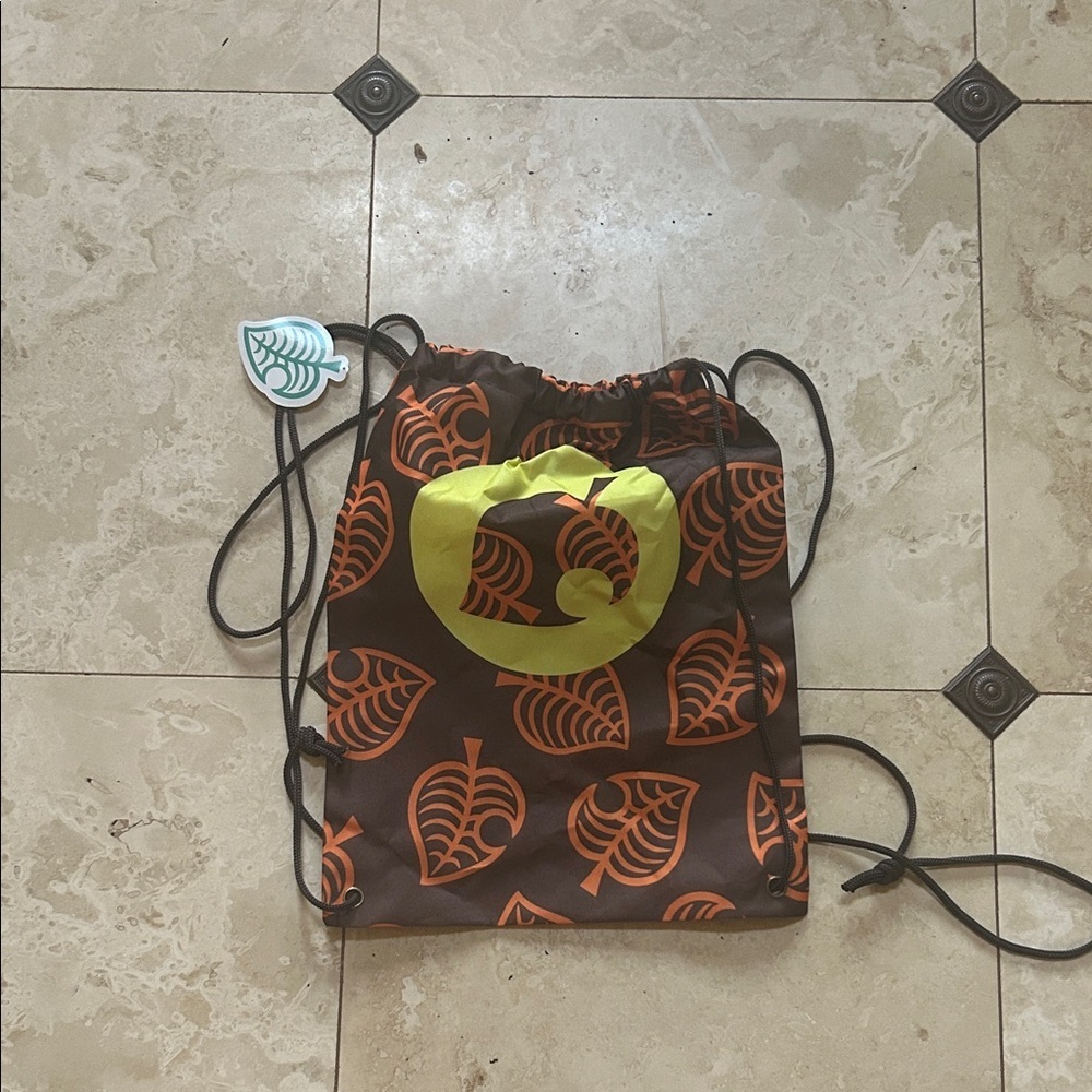 Nintendo Animal Crossing Brown and Orange Bag